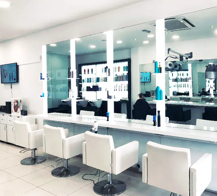 Sanrizz Guildford hair salon interior